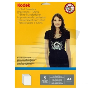 Kodak Papel transferência camisolas escuras A4